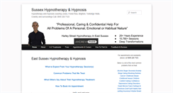 Desktop Screenshot of hypnotherapy-sussex.co.uk